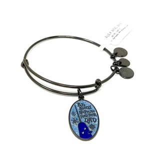 Alex und Ani Elfe Narwal Armreif Armband Tschüss Buddy Hoffnung, du findest deinen Vater Neu mit Etikett - Bild 1 von 5