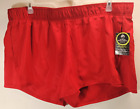 Athletic Works Womens Size Xxxl (22) Red Lined Shorts With Pockets New