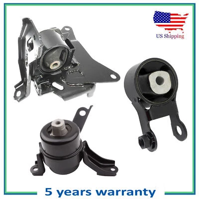 Set 3PCS MotorKing Engine Motor & Trans Mount For 2008-2014 Scion XD 1.8L AUTO - Image 1 of 4