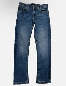 Boys Tommy Hilfigier Stretch Skinny Blue Jeans With Adjustable Waist Size 8 - Picture 1 of 5