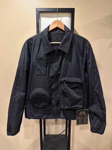 LOUIS VUITTON（LV） Louis Vuitton x Virgil LVSE Giacca Nera Nylon Utility 2020