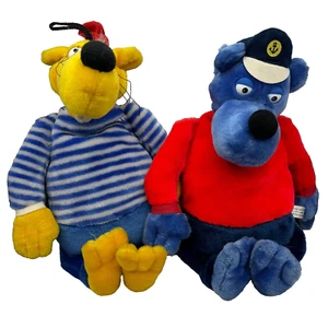 Hein Blöd & Käptn Blaubär Kuscheltiere/Plüschtiere ( ca.35cm) 1996 Ravensburger - Bild 1 von 9