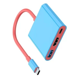 Type C To HDTV 4K60hz And USB3.0 PD100W Adapter Dock For Effortlessly Multimedia - Afbeelding 1 van 8