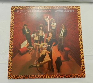LP, REO Speedwagon - Nine Lives, Epic FE 35988, 1979 Hard Rock, NM - Picture 1 of 3