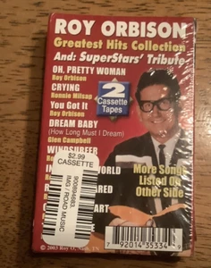 Roy Orbison Greatest Hits Collection 2 Cassette Tapes Pack Brand new sealed - Picture 1 of 5