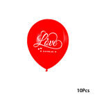 10Pcs  Latex Balloons Love Printed Balloon Valentine's Day Party Decorative Gift