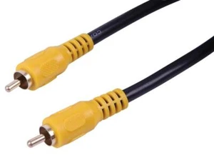 Mono Phono ( Rca ) Câble, Jaune Prise , 5m - PSG08838 - Photo 1/1
