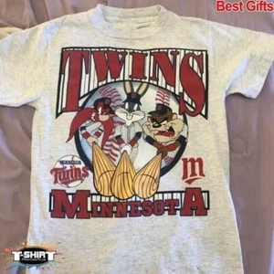 MLB Minnesota Twins Looney Tunes Shirt, Minnesota Twins Shirt HN1771 - Picture 1 of 2