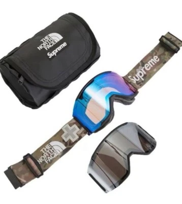 ❤️ New Supreme X The North Face Smith Rescue Ski Goggles Multi Camo - Image 1 of 4