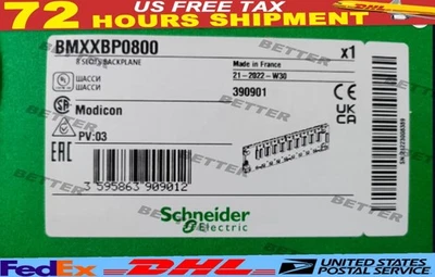 BMXXBP0800 Neu im Karton Schneider 1 STCK. Kostenloser schneller Versand - Bild 1 von 2