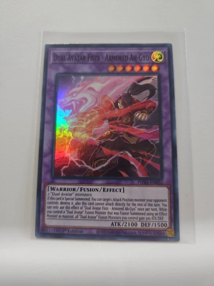 Dual Avatar Fists - Armored Ah-Gyo PHRA-EN032 Phantom Rage 1st Edition - Image 1 of 2