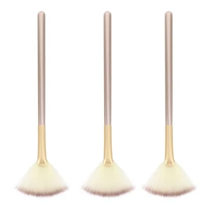 Juego de 3 brochas aplicadoras pequeñas de viaje para peeling químico de maquillaje - Imagen 1 de 12