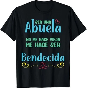 Mother's Day Cute Powerful Spanish Mom Tees For Women T-Shirt Hoodie - Picture 1 of 9