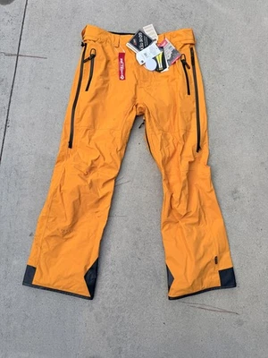 Volcom Guide GORE-TEX Pant G1352402-GLD Gold • 3-Layer Shell • RECCO® Size L - Image 1 of 4