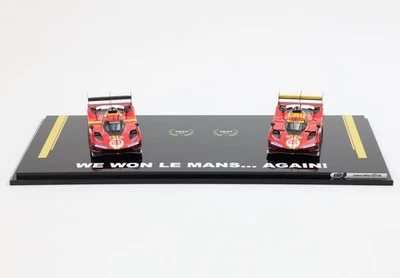 BBR BBRC304FM Ferrari 499P Le Mans winner '23+'24 Auto n.50 e N.51  1/43 Limited - Immagine 1 di 4