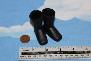 Hasbro G I Joe Black Boots for 12" Figure CB1115e - Picture 1 of 3