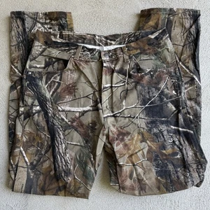 Pantalones de mezclilla Wrangler Pro Gear para hombre 36x34 calce camuflaje ropa de trabajo de caza Realtree - Imagen 1 de 6
