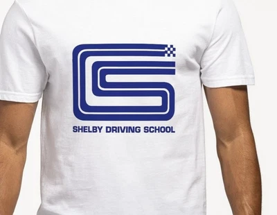 CS SHELBY  DRIVING SCHOOL T SHIRT-65 SHELBY-66 GT350-CARROLL SHELBY-MUSTANG Foto 1 de 2