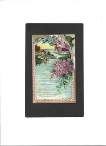 FRIENDSHIP  VINTAGE "Birthday Greetings" 2-15-1909 Time,  PA. - Picture 1 of 2