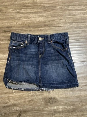Girls Old Navy Jean Skirt Size 10 Cute Skirt — 第 1/2 张图片