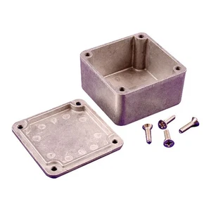 Hammond Diecast Enclosure Natural (50.5 x 50.5 x 31mm) 1590LB - Picture 1 of 2