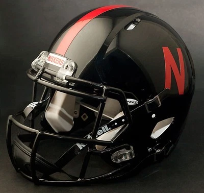 NEBRASKA CORNHUSKERS NCAA Riddell SPEED Full Size Authentic Football Helmet - Image 1 of 2