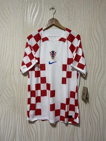 CROATIA 2022 2023 HOME FOOTBALL SHIRT SOCCER JERSEY NIKE DN0684-100 sz L MEN BWT Cover