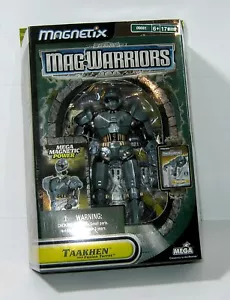 Vintage 2007 MEGA Mag Warriors TAAKHEN Action Figure NIP - Picture 1 of 3