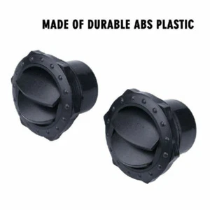 2x Universal 60mm Boquilla de Aire Boquilla Ventilación Aire Acondicionado Salida de Aire Ventilación de Cabina - Imagen 1 de 4