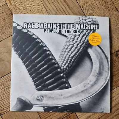 Rage Against The Machine ‎– People Of The Sun. Ltd Orange 7” Vgc/ex- - Image 1 of 4