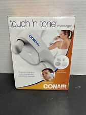 Conair Massager Touch N Tone 4 Attachments Personal Vibrating Muscle Soothing