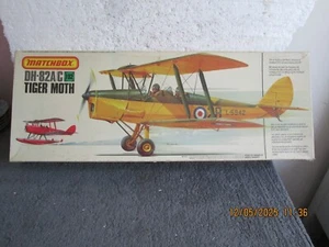 1/32 MATCHBOX DH-82A/C TIGER MOTH model kit see des - Picture 1 of 2