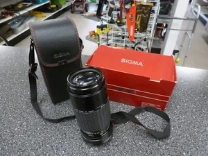SIGMA 75-210MM F3.5-4.5 ZOOM-K III FOR CANON - Picture 1 of 5