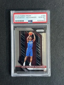 2018-19 Panini Prizm SHAI GILGEOUS-ALEXANDER RC ROOKIE PSA 10 GEM MINT - Picture 1 of 2