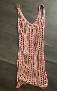 Pretty Little Thing Womens Pink Maxi Dress Size 8 - Picture 1 of 7