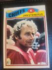 Jan Stenerud 1977 Topps #335 Football Card  EX-MT Kansas City Chiefs 