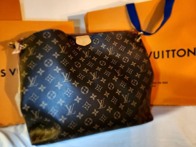 Louis Vuitton Hobo Dauphine PM Handbag Brown – EliteLaza