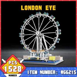 Architecture London Observation Wheel Building Blocks Assembly Bricks 1528PCS - Picture 1 of 15