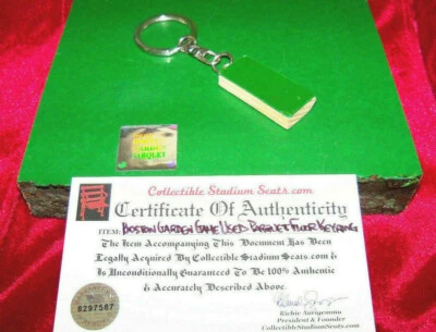 🏀 BOSTON GARDEN PARQUET FLOOR COURT KEYRING Celtics Bird Cousey Russell 2024 ☘️ - Image 1 of 4