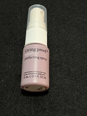 Living Proof Restore Perfecting Spray 15 ml .5 fl oz Travel Size NEW - Image 1 of 4