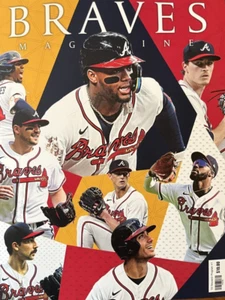 2023 ATLANTA BRAVES YEARBOOK MLB COMMEMORATES WORLD SERIES CHAMPIONS 300 PG - Picture 1 of 1