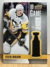 2019-20 Upper Deck Evgeni Malkin Jersey Relic Card Rare
