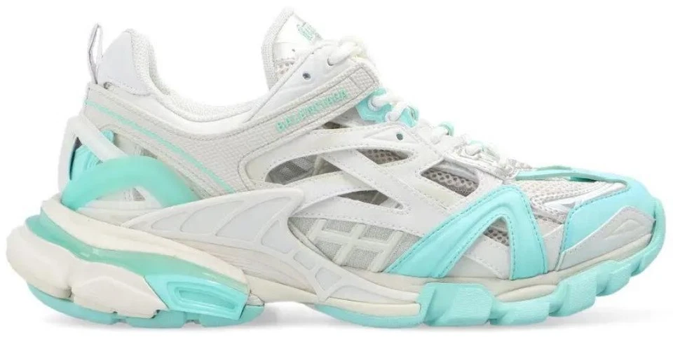Size 10 - Balenciaga Track.2 Sneaker White Green W
