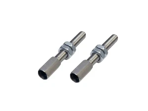SYTEC TLK003.35 M6 THROTTLE CABLE ADJUSTER PAIR CARBURETOR INJECTION LINKAGE ATQ - Picture 1 of 2