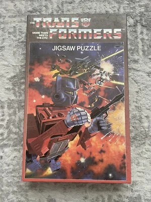 Rompecabezas completo Hasbro Transformers G1 Autobots 125 piezas 1984 vintage Foto 1 de 4
