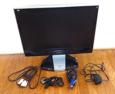 ViewSonic VX2245wm 22" LCD Monitor, Built in Stereo Speakers with Subwoofer - Image 1 of 4