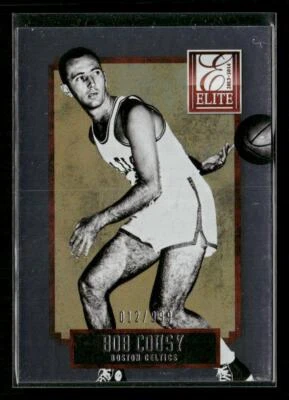 2013-14 Panini Elite #259 Bob Cousy #/999 Foto 1 de 2