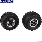 Associated 41104 MT12 Wheels and Tires chrome
