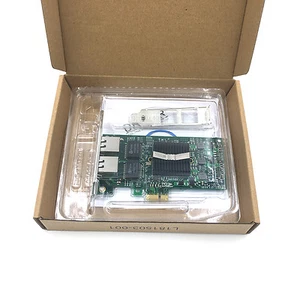 Dual Port PCI-EX1 OEM Intel 82575EB E1G42ET/EF/E1G44ET Gigabit Server Adapter - Bild 1 von 6