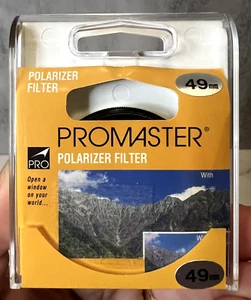 Promaster 49mm Polarizer Filter VTG BRAND NEW SEALED NOS Japan - Picture 1 of 2